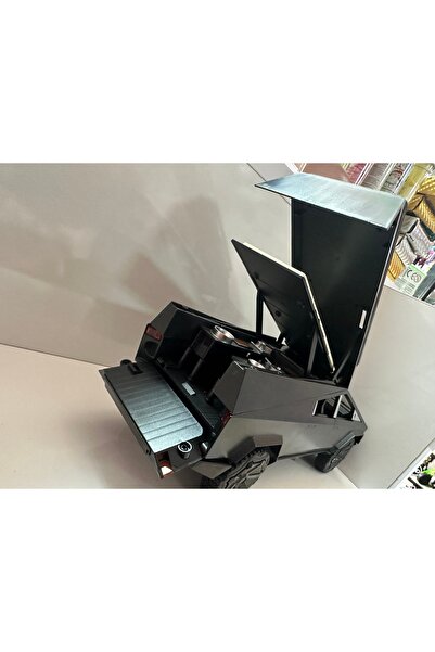 u-toys METAL TESLA KARAVAN ARKASI MUTFAK SESLI ISIKLI KARAVAN ARABA