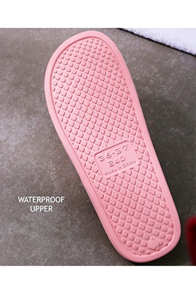 SKY TOUCH SKY-TOUCH Unisex Shower Slippers Anti-slip Soft Lightweight Flat Sandals Size 36-45