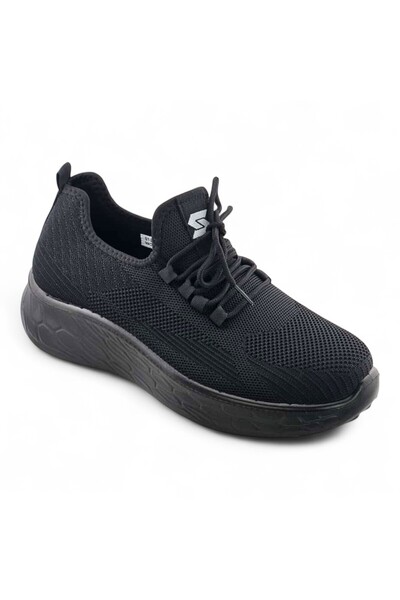 Stone Lightweight Knitted Sneakers