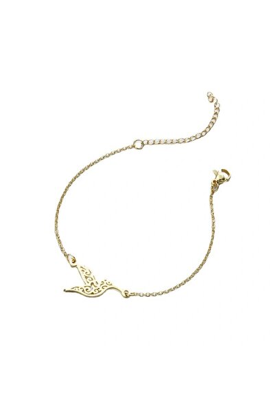 RAFINI Golden Bird Bracelet - 18K Gold Plated, Stainless Steel