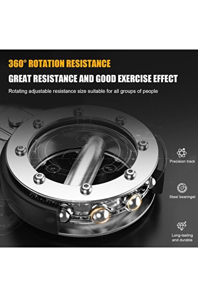 ZOCO BODY FIT Aparat de rotație multifuncțional, Zoco Body Fit®, SpinGear, crom