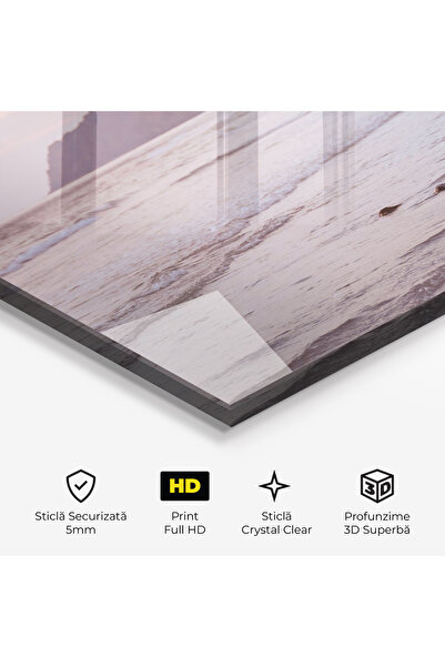 Arthub Glass Painting, Bedroom and Living Room, Summer, Beach Traveler