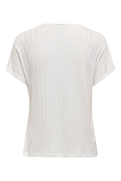 ONLY Onlirina S/S O-Neck Top Jrs Noos Women's White T-Shirt - 15349079