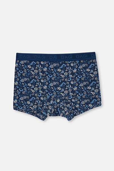 Dagi Μπλε μοτίβο Micro Modal Boxer