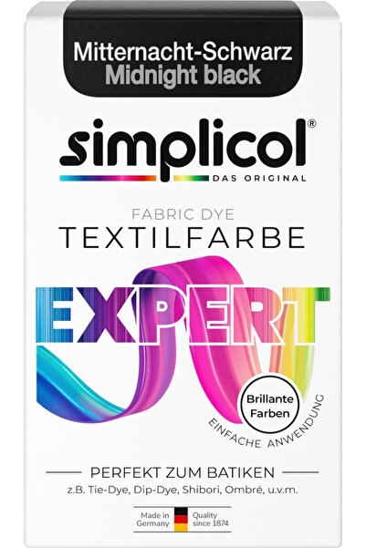 Other Vopsea pentru țesături Simplicol Expert Mitternacht-Schwarz 150 g