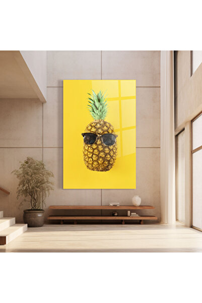 Arthub Glass Painting, Bedroom and Living Room, Summer, Fresh Pineapple