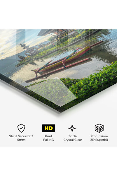 Arthub Glass Painting, Bedroom and Living Room, Forests, Chinese Landscape