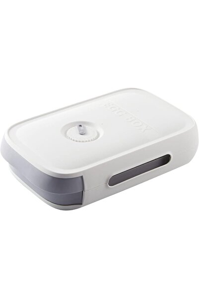 UBX Egg storage container, plastic, capacity 18-20 eggs, 29x22x7.5 cm, white