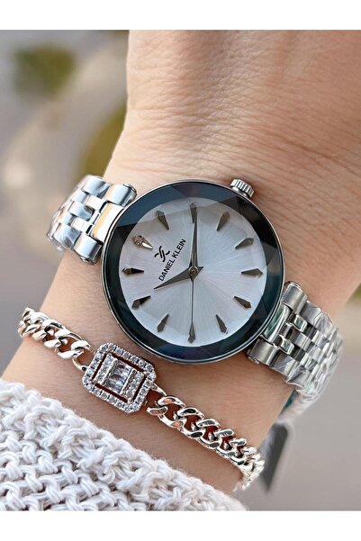 Daniel Klein Women's Wristwatch+Bracelet with Steel Strap 2 Years Warranty 3 Atm Water Resistant Bd.10105.1