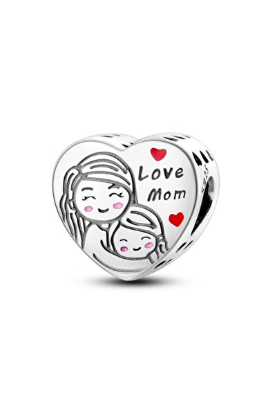 Bijuterii Nadiela Talisman Argint 925, Charm pentru bratari – Mom's Love