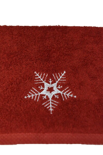 Minteks Snowflake Patterned 50X90Cm Christmas Towel