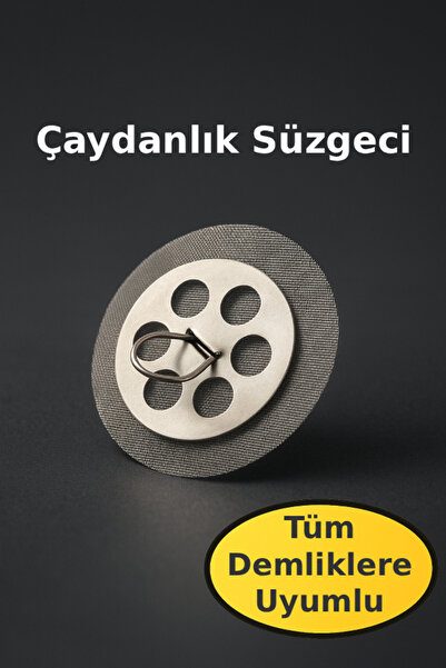 nistabolje 1 Adet Demlik Süzgeci Paslanmaz Çelik Söktak Çaydanlık Süzgeç Daya...