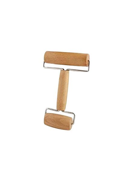 Premium أداة عجين خشبية مزدوجة قابلة للتعديل - أداة بيتزا ومعجنات