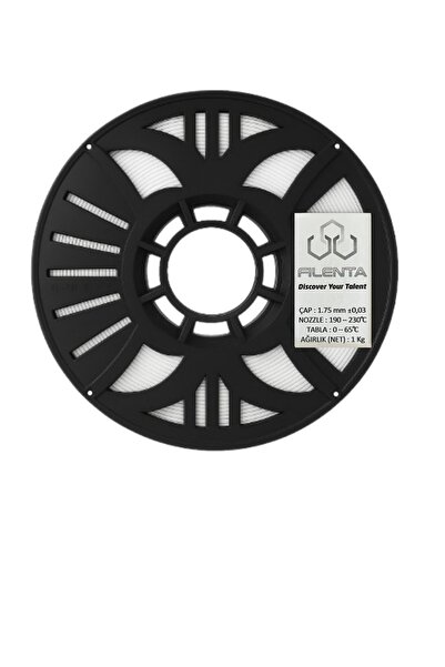 Filenta Beyaz Petg Filament 1.75mm 1Kg