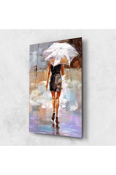 Arthub Tablou Sticla,Dormitor si Living, Pictate, Fashion Lady