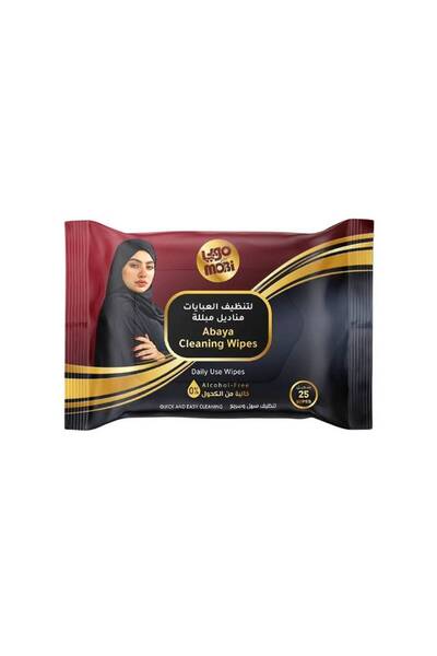 MOBI Wet Wipes for Cleaning Abayas 25 Wipes