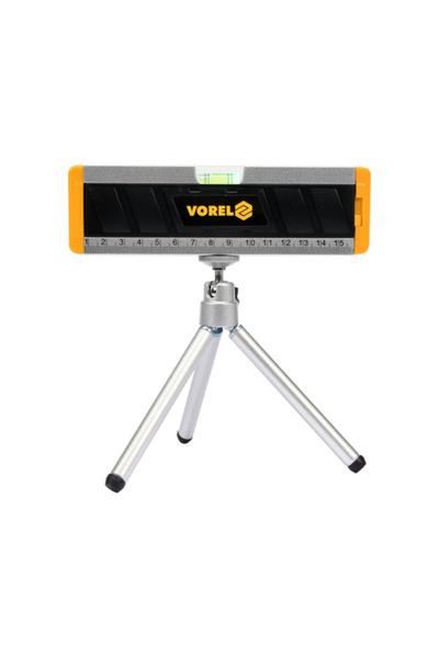 Vorel Mini nivelă laser cu trepied, rază de acțiune 10 m, 2 bule