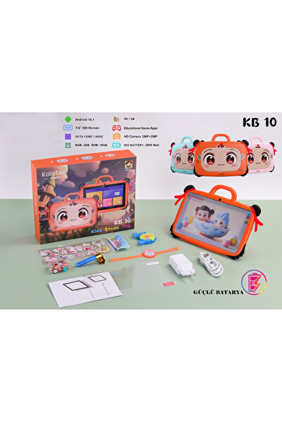 Aırstorr Kalobee 7 inç çocuklara Android tabletler 10.0 32gb + 2gb Rom çocuklar için eğitim Tablet Wifi