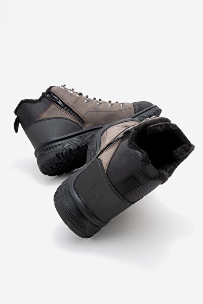 CCWAY AYAKKABI Ανδρικά παπούτσια πεζοπορίας με γάντζο; ΚΑΦΕ