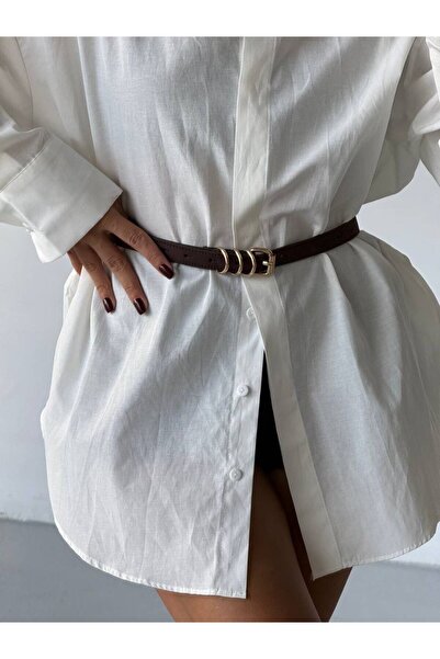 Paraf style Αξεσουάρ για γυναικείο μπλέιζερ/φόρεμα με λεπτή σουέτ εμφάνιση με αγκράφα με δαχτυλίδι