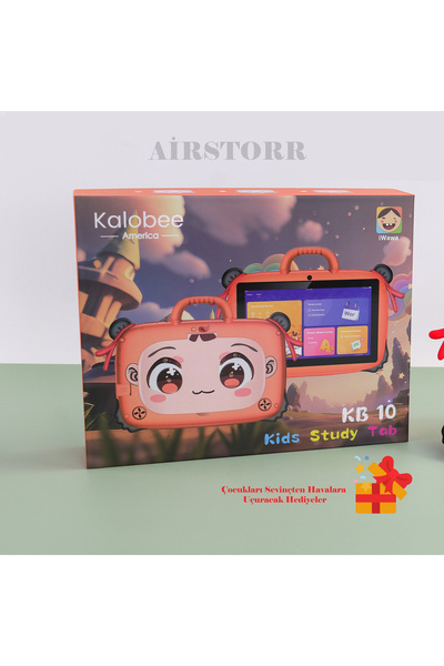 Aırstorr Kalobee 7 inç çocuklara Android tabletler 10.0 32gb + 2gb Rom çocuklar için eğitim Tablet Wifi