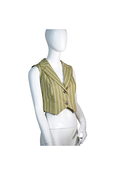 Batik Women's Jacket Collar Vest 95001