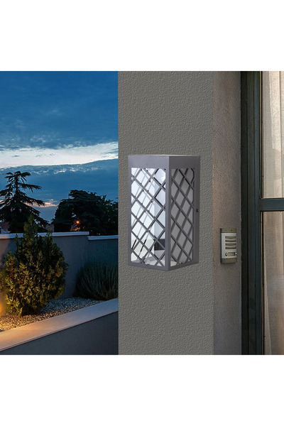 HAMER فانوس جداري خارجي لون أسود – انارة جدارية أنيقة