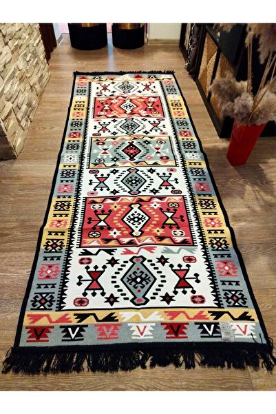 OEM Woven rug, double-sided, size 80 x 200 cm H&H 104 s