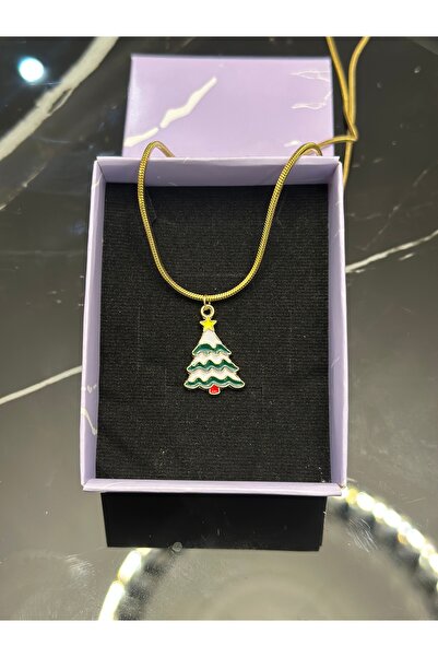 Menshure Steel Christmas New Year Gift Necklace