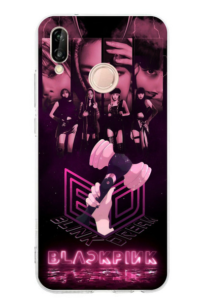 TechTree حافظة سيليكون متوافقة مع هاتف Huawei P20 Lite مطبوع