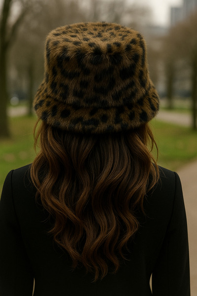 Butik Kadın Tüylü Peluş Kışlık Şapka – Soğuk Havalar İçin Trend ve Sıcak Tasarım