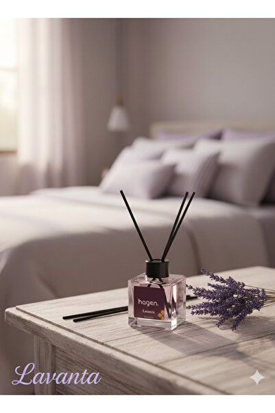 Hagen Lavender Lavanta Kokusu Çubuklu Oda Kokusu 100ml Kokusu Dolap Kokusu Ev...