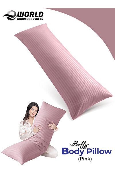 Eworld Premium Full Body Pillow 20x54” with Soft Cotton Cover, Ideal for Side...