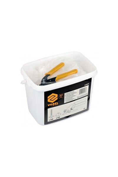 Vorel Kit pentru nivelarea plăcilor ceramice, 201 buc.