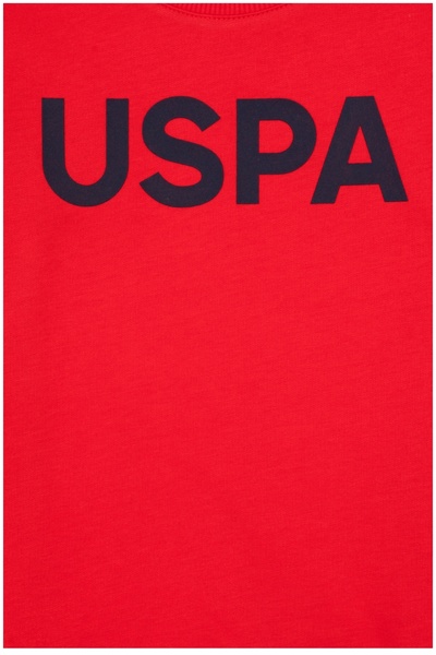 U.S. Polo Assn. U.S. Polo Assn. Boys' Regular Fit Uspa Printed Basic Sweatshirt