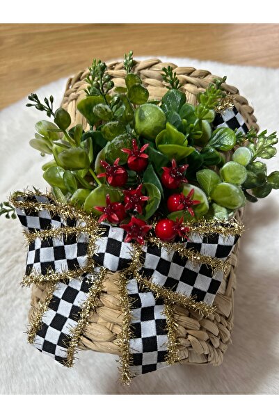 Marrone Kokinalı Kapı Sepeti New Year's Gift