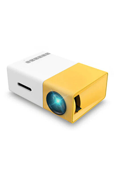 BASE YG300 Mini Portable LED Video Projector 400/600 LM 1080P Full Hd