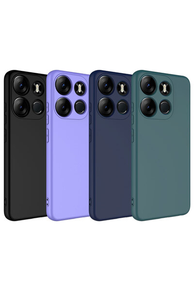 zore Tecno Spark Go 2023 Case Senk Mara Launch Cover - Dark Green