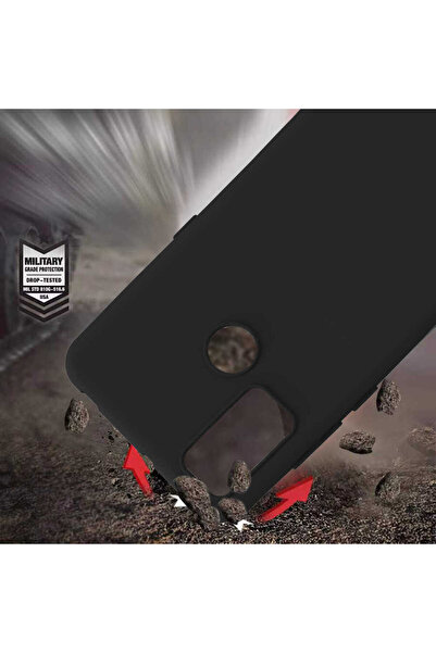 zore Tcl 20E Case Senk Bias Cut Silicone - Black