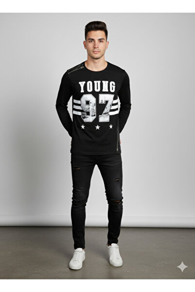 By Atmaca Transitional Men's Sweatshirt Combed Cotton