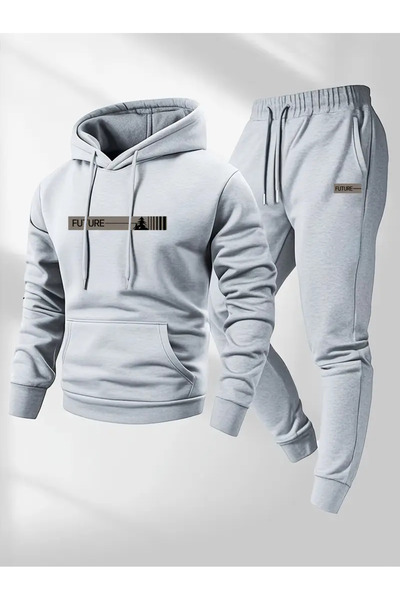 Soothing Space Unisex Oversized Future Hoodie & Jogger Sweatpants Set