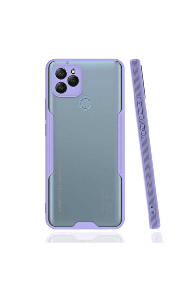 zore غطاء جينرال موبايل 21 SENK Parfe - أرجواني