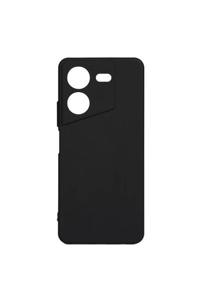 zore Tecno Pova 5 Case Senk Bias-Cut Silicone - Black