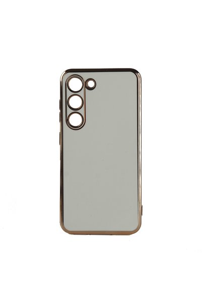 zore Galaxy S23 Plus Compatible Senk Bark Case-White