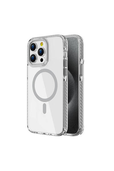 zore iPhone 14 Pro Max Kılıf Magsafe Şarj Özellikli Airbagli Takılabilir Askı...