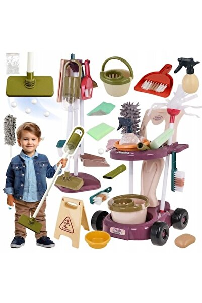 İSP Set de curățare LikeSmart 18 în 1 - Aspirator de joacă pentru copii și ac...