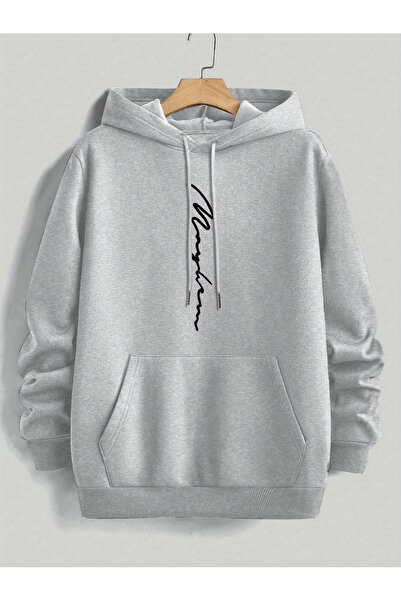 Soothing Space Unisex Oversized Hooded Sweatshirt with Maybe Written