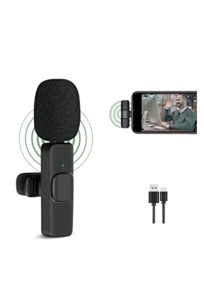 BASE Wireless microphone K8 lavalier type USB type C connector