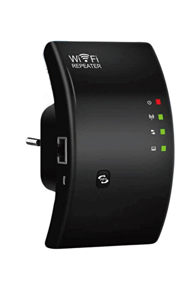 Alex Wireless WiFi Repeater/Range Extender 300 Mbps Black
