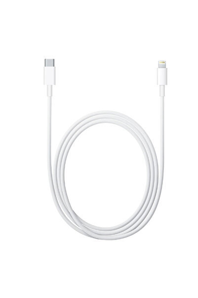 PRİZE Cablu de date/incarcare USB Type C to Lightning lungime 2 metri ALB